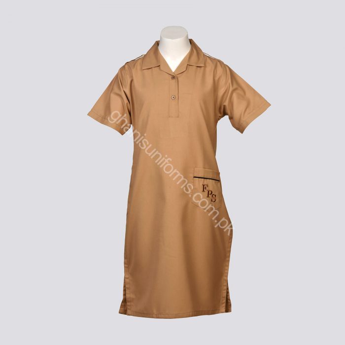 FPS Shirt Girls Half Sleeves Chalk (Grade 3 to Grade 5) - Image 4