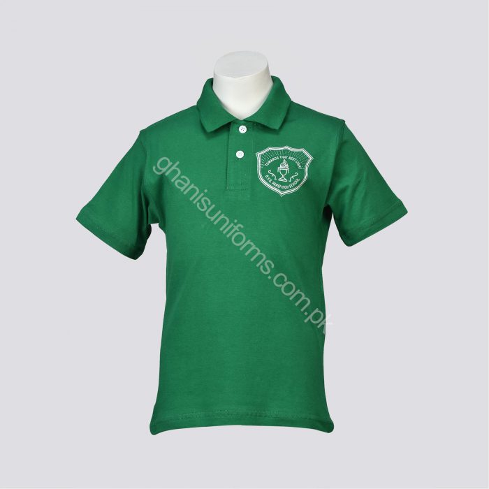 BVS SCHOOL T-SHIRT SPORTS GREEN BVS School T-Shirt Sports - Image 1