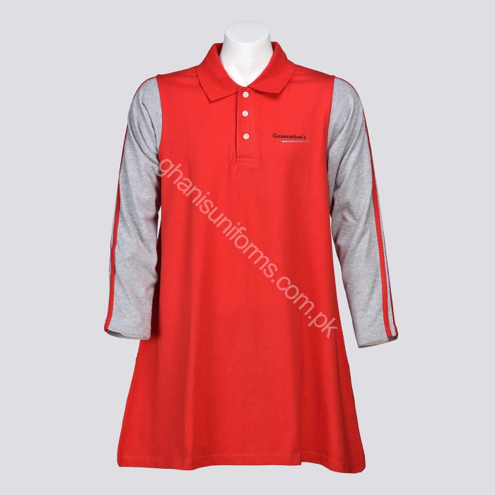 Generation School Sports T-Shirt Girls Full Sleeves A/Line - Image 2