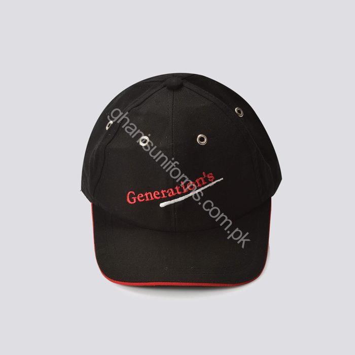 GENERATION BLACK CAP Generation School Caps Boys/Girls - Image 1