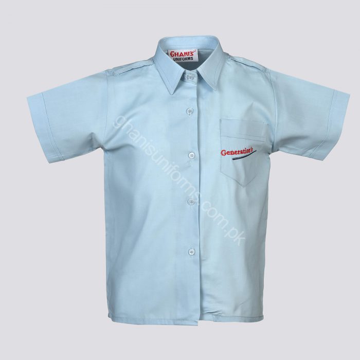 Generation School Shirt Blouse Girls Half Sleeves (Loop) - Image 1