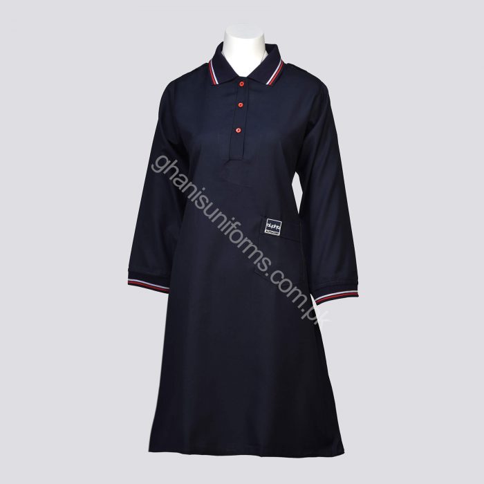 ALPHA CORE GIRLS SHIRT FULL SLEEVES A-LINE Alpha Core School Shirt Girls Full Sleeves A/Line - Image 1