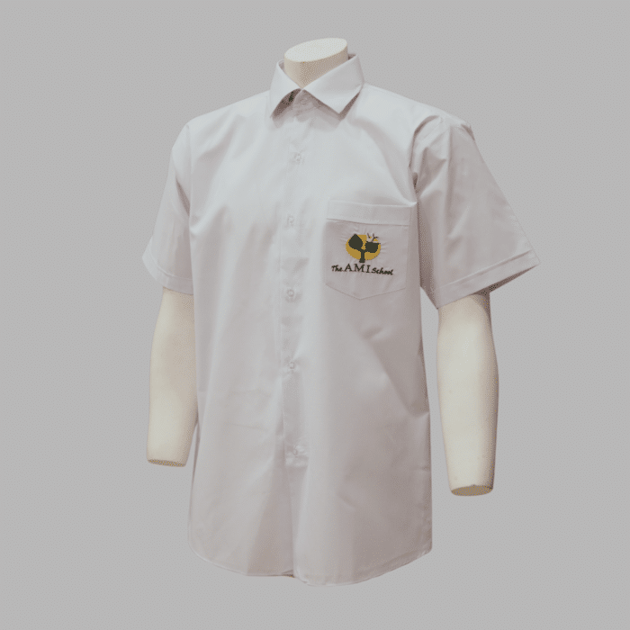 AMI School Shirt Boys Half Sleeves - Image 1