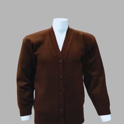 Girls Cardigan Brown