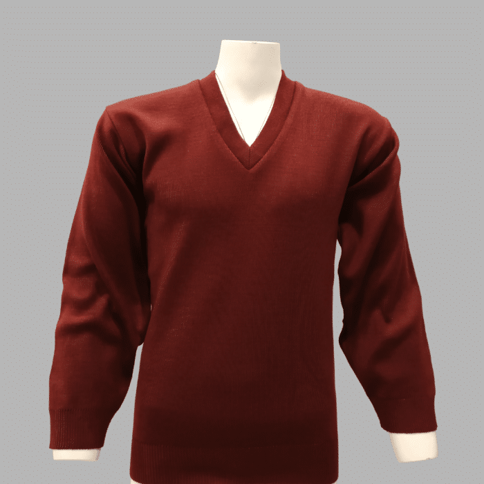 Boys Pullover Maroon - Image 1