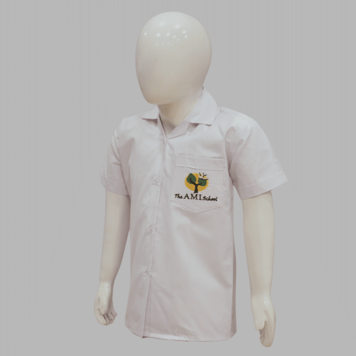 AMI School Shirt Blouse Girls Half Sleeves - Image 1