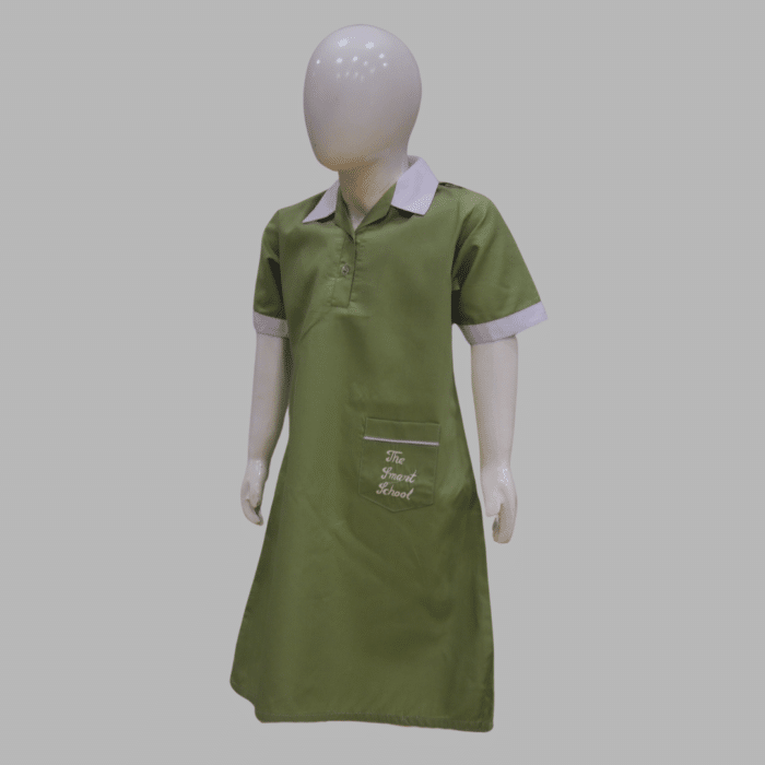 The Smart School Shirt Girls HS ALine The Smart School Shirt Girls Half Sleeves A/Line - Image 1