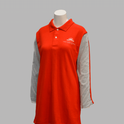 The Times School T-Shirt Girls Sports FS Red.png
