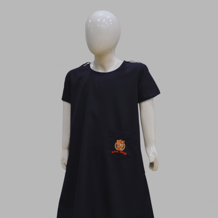 DM Montessori School Shirt Girls Half Sleeves A/Line - Image 4