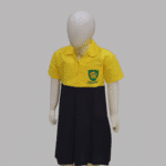 Green Flag School Nur Kg Half Sleeves Frock