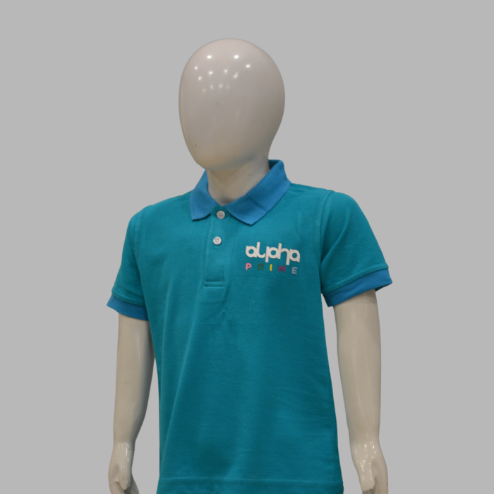Alpha Prime School T-Shirt Nursery Boys and Girls - Sea Green Alpha Prime School T-Shirt Nursery - Image 1