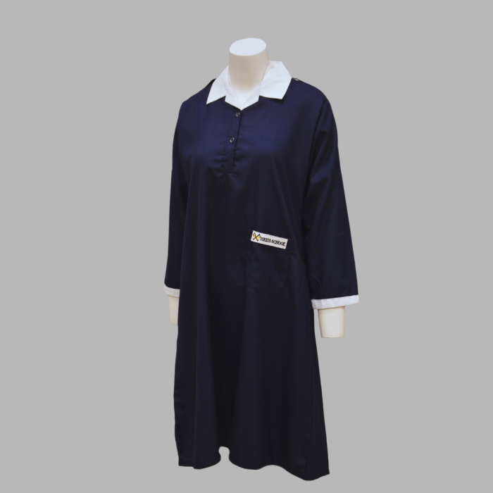 Hexis School Shirt Girls Full Sleeves Chalk Class 6 to 10 - Image 1