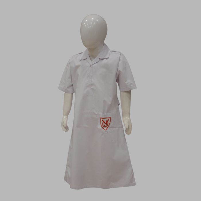 Jesus and Marry School Shirt Girls Half Sleeves Frock - Image 1