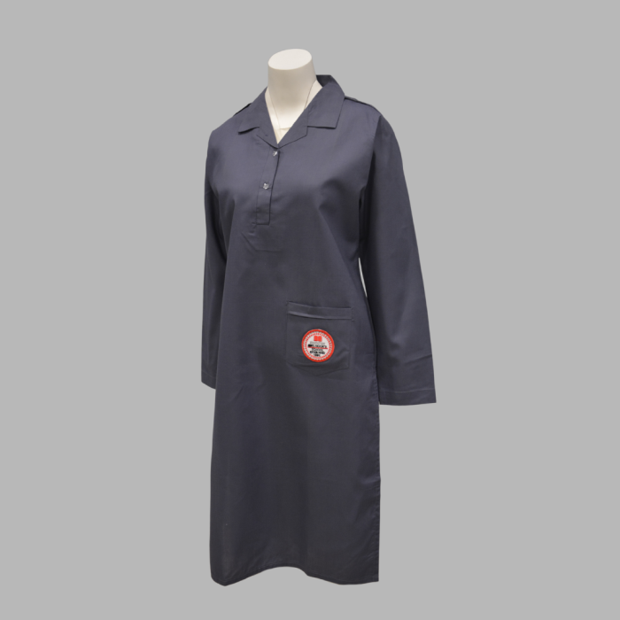 Mrs. Noor School Shirt Girls Full Sleeves Chalk - Image 1