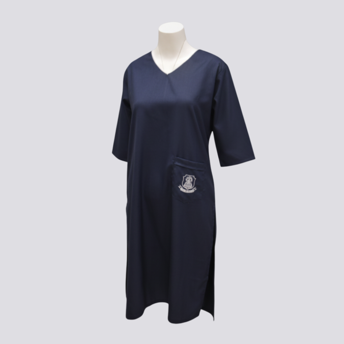 National High School Shirt Girls Half Sleeves Chalk