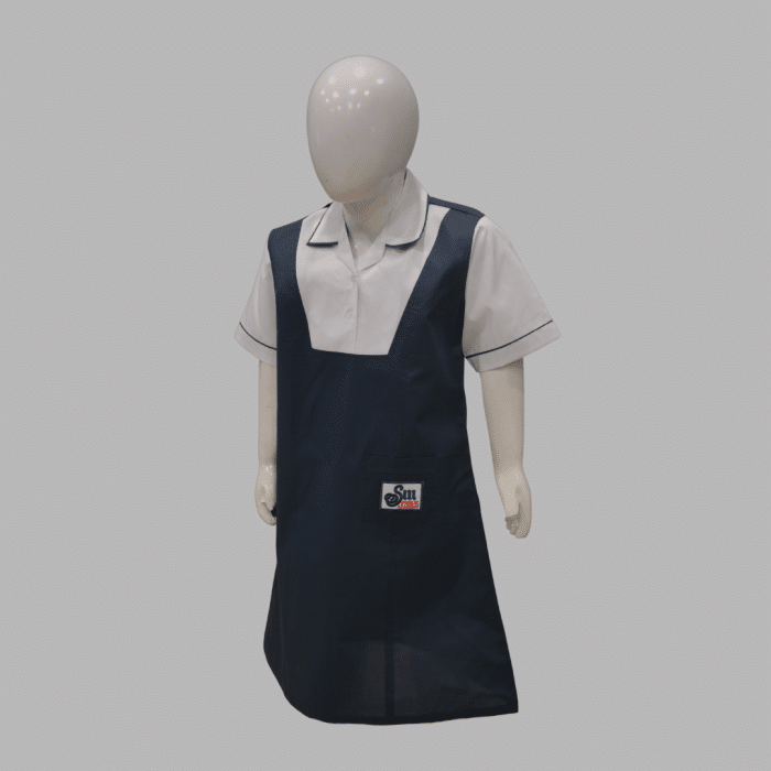 SM Public School Shirt Girls Half Sleeves A/Line - Image 1
