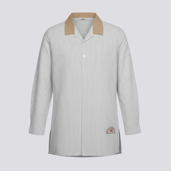 Sun Beam Grammer School Shirt Girls Full Sleeves Chalk