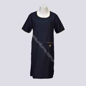 Cedar School Shirt Girls Half Sleeves Chalk