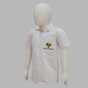 AMI School Shirt Blouse Girls Half Sleeves