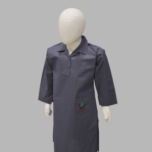 Al-Kahf School Shirt Girls Full Sleeves Chalk