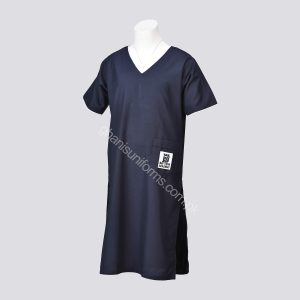Bay View Academy Shirt Girls Half Sleeves Chalk