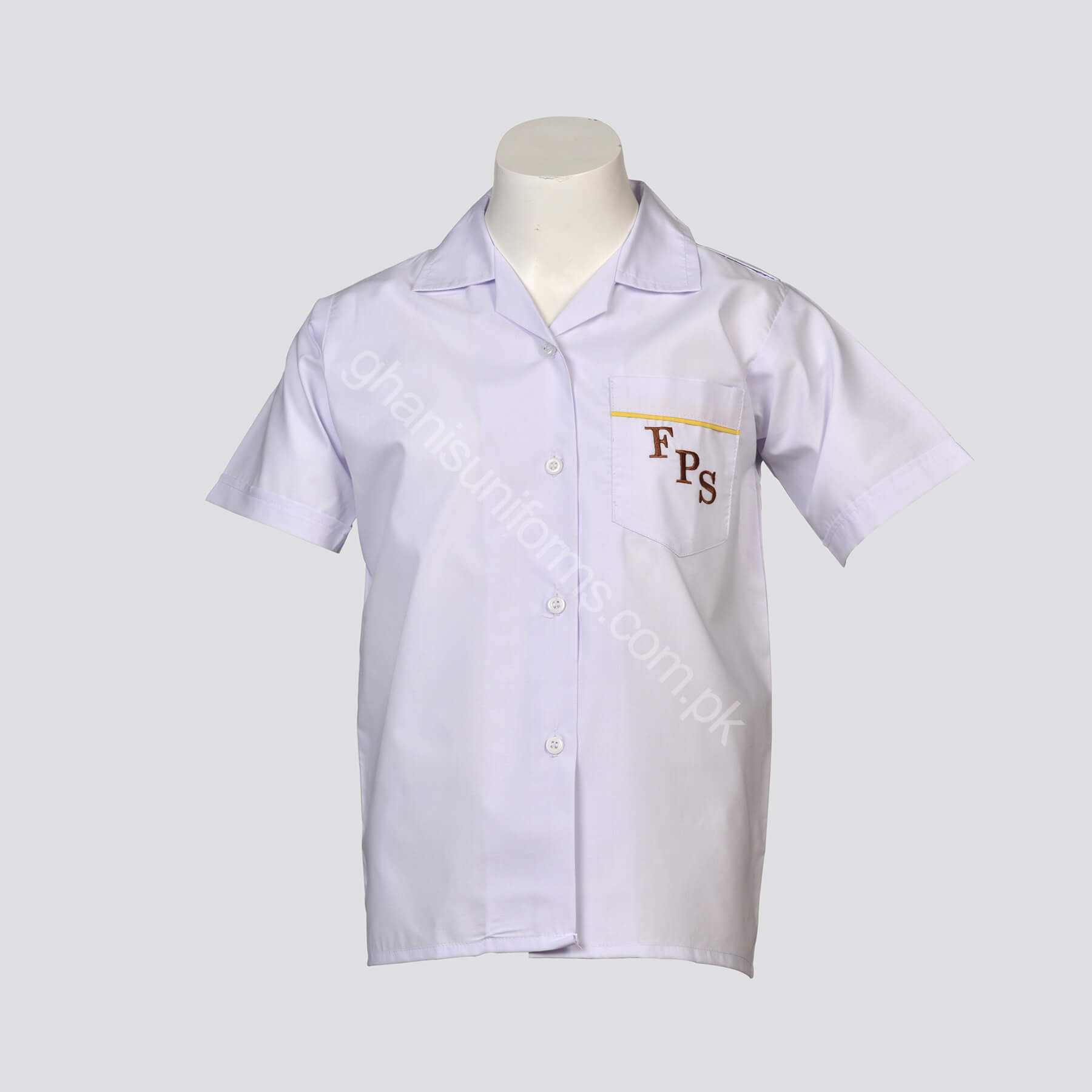 FPS Shirt Blouse Girls Half Sleeves Without Loops