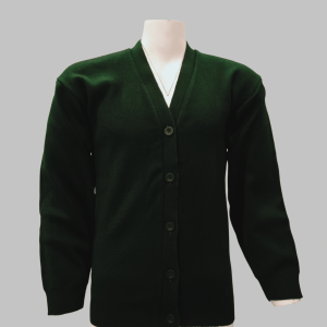 Girls Cardigan Green