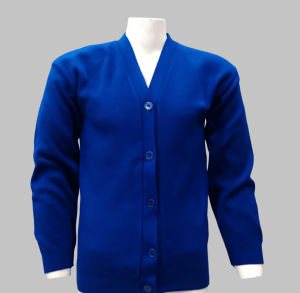Girls Cardigan Royal Blue
