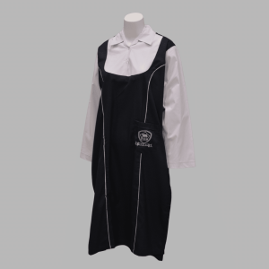Green Flag School Shirt Girls Full Sleeves Chalk