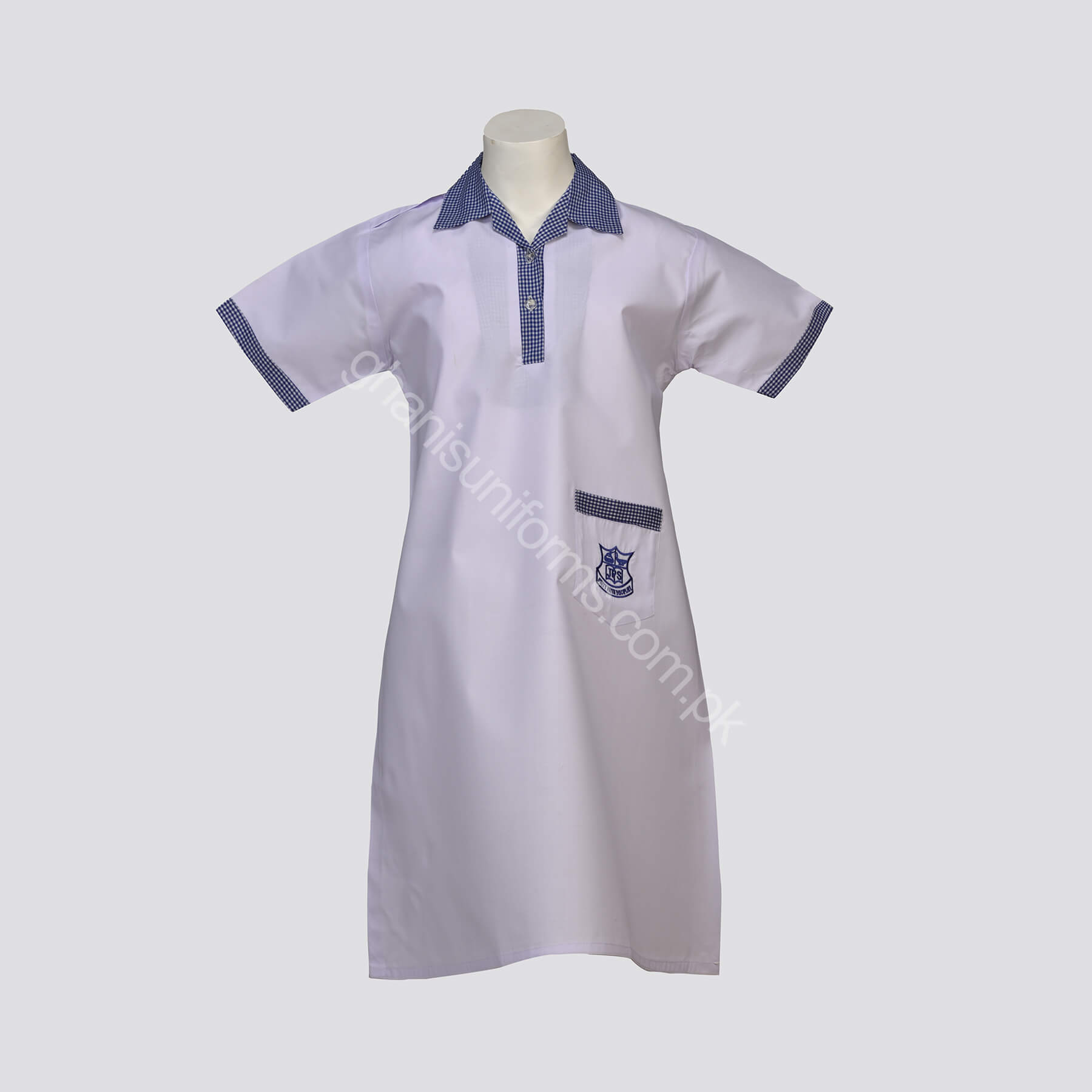 JPS Shirt Girls Half Sleeves Chalk