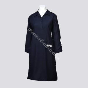 Wahaj Hussain School Shirt Girls Full Sleeves Chalk (O-Level)