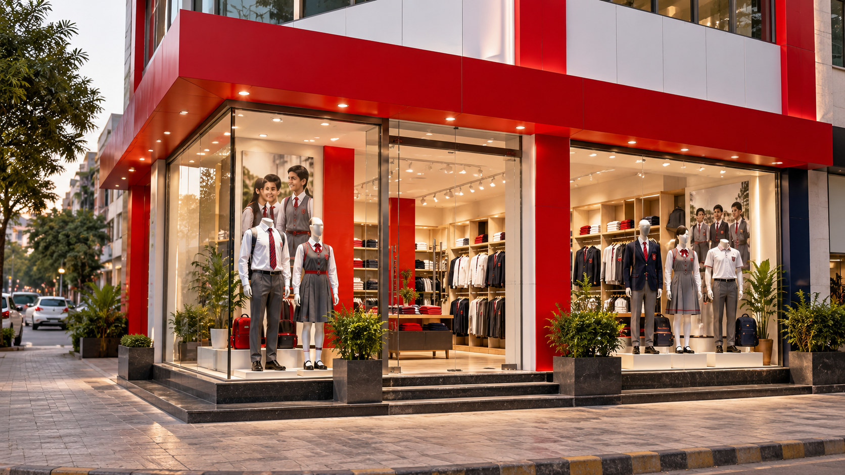 Ghani's Uniforms school uniform store in Karachi