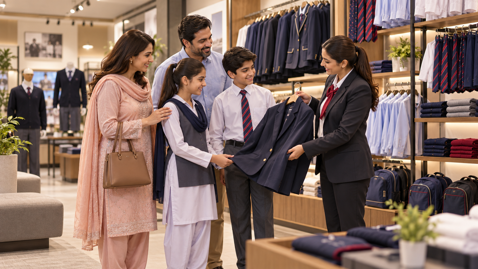 Quality school and college uniforms in Karachi by Ghani's Uniforms